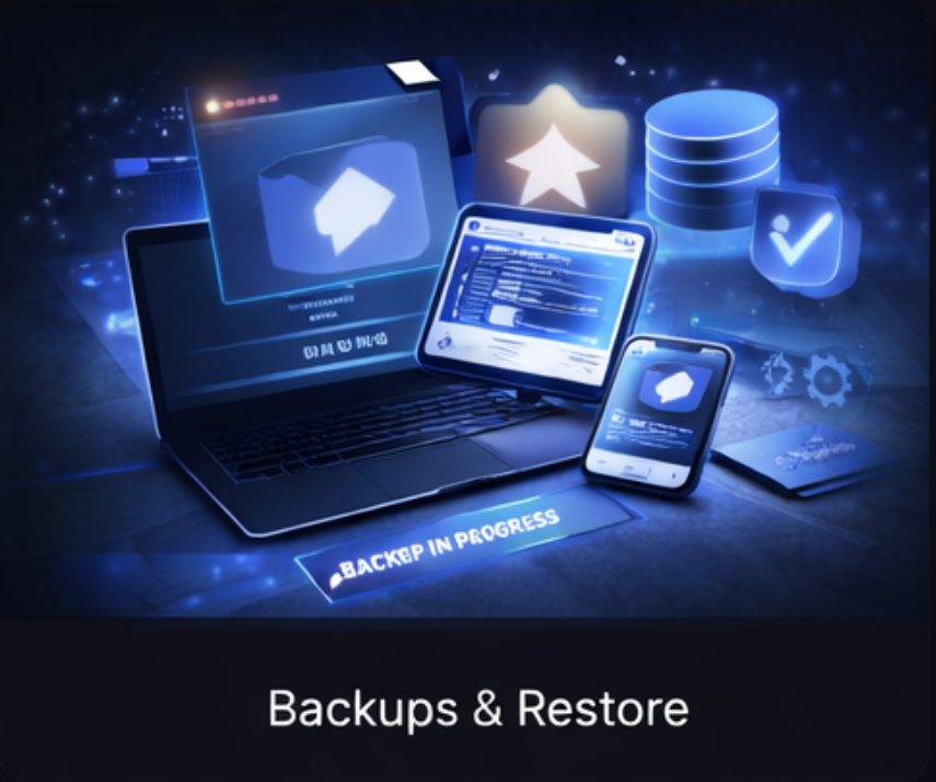 Backups & Restore